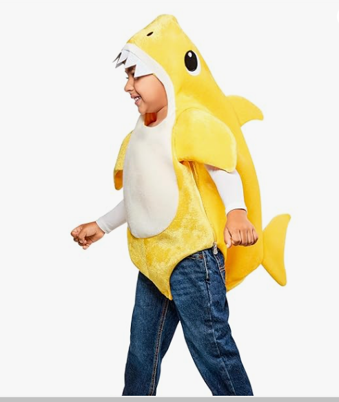 10 Fun and Creative TV Movie-Inspired Kids Halloween Costumes 155 Baby Shark