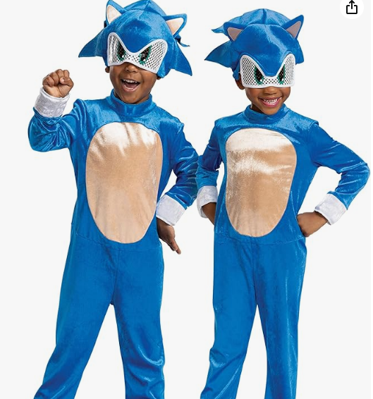 10 Fun and Creative TV Movie-Inspired Kids Halloween Costumes 152 Sonic the Hedgehog